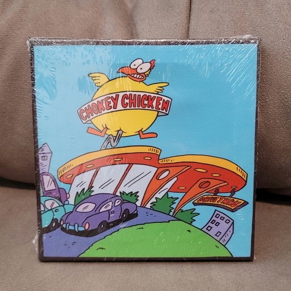 Culturefly Rockos Modern Life Chokey Chicken Art Nick Box Winter 2020 New - Picture 1 of 2